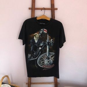 Motorcycle graphic t shirt